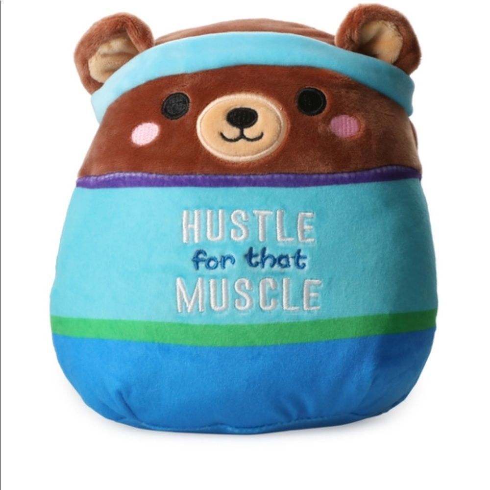 squishmallowsomar the brown bear 8”